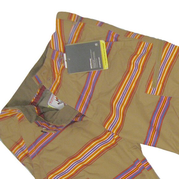 NEW Burton Cargo Ski & Snowboard Pants!  XL  Tan  Colorful  Cardboard Bandwidth - Picture 2 of 3
